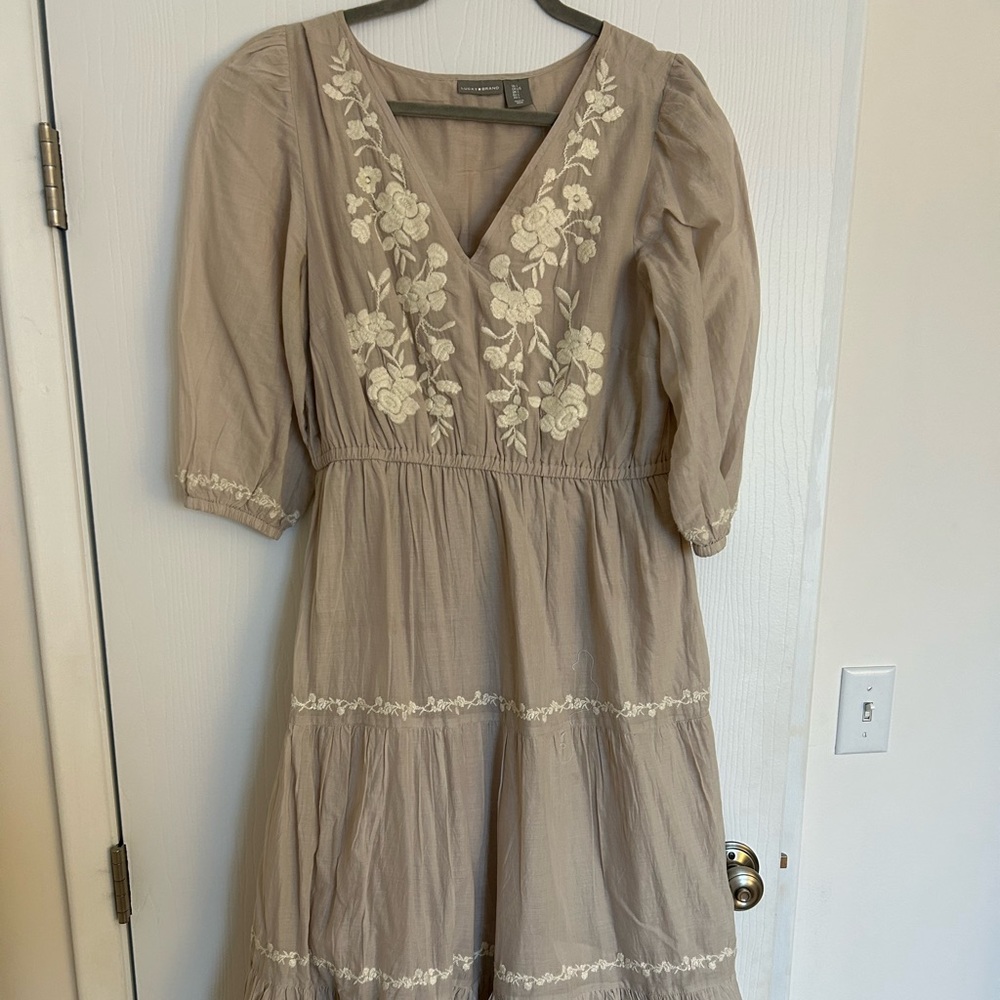 Womens Boho MIDI Dress